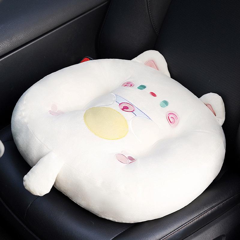 Cartoon Office Seat Cushion for Long Sitting - Universal, Thick, and Cute for All Seasons
