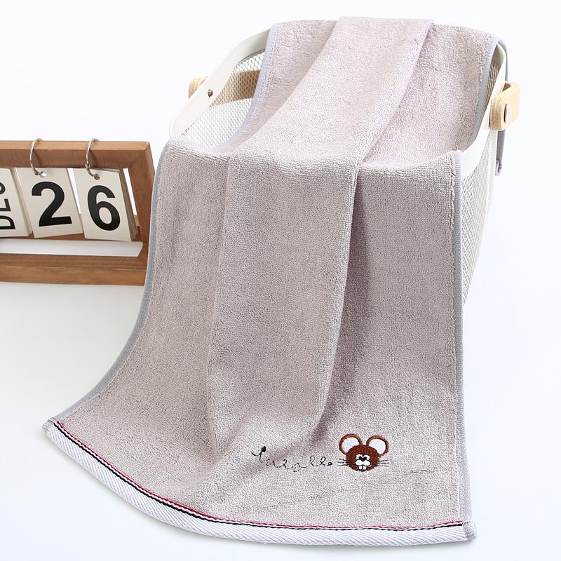 Bamboo Fiber Towel: Absorbent, Durable, Soft—Better Than Cotton. Includes Free Bamboo Charcoal Face Towel.