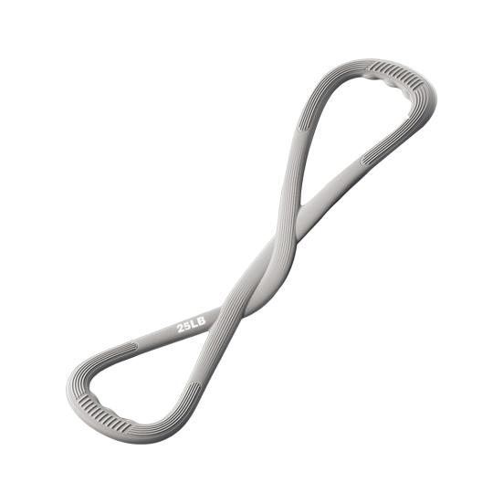 Silikonová fitness odporová guma Protiskluzová osmičková cvičební elastická guma 25/35 liber Muži Ženy Paže Rameno Strečink Silový trénink Napínací lano