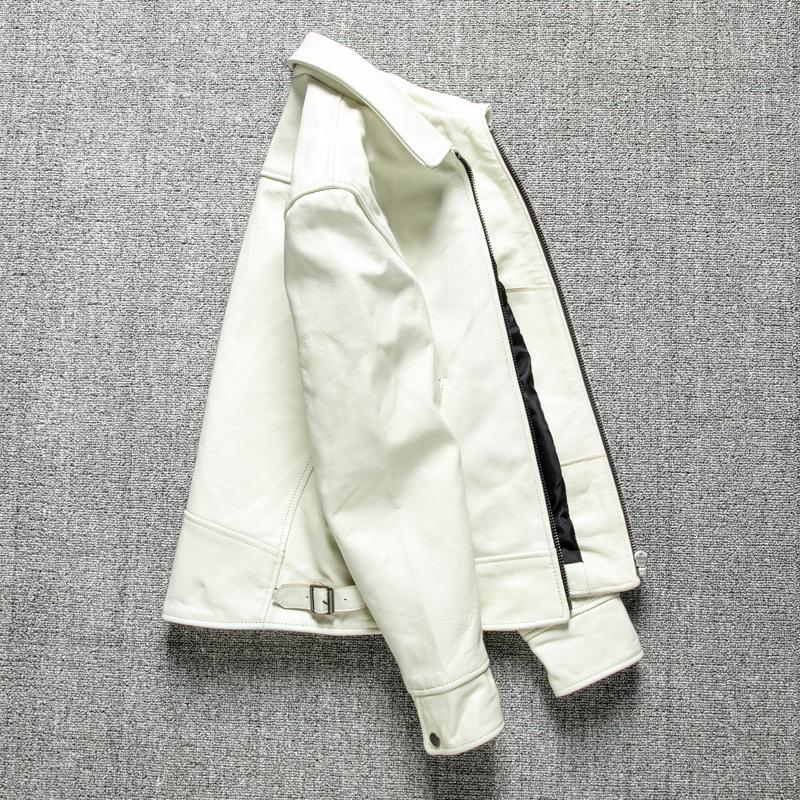 PU Leather Jacket Short Slim Locomotive Leather Jacket Men's Casual Jacket