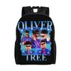 Oliver Tree Rest In Peace 1993 To 2026 Memorial Backpack Lightweight High School Business Daypack Laptop Computer Shoulder Bag
