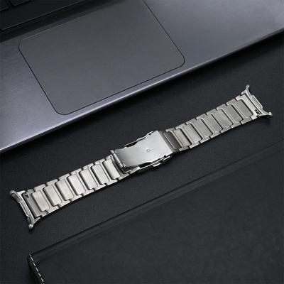 For Samsung Galaxy Watch Ultra 47mm Safety Buckle Titanium Alloy Strap Replacement Watch Band