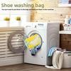 Modern Minimalist Polyester Shoe Washing Bag With Reusable Design For Home Laundry