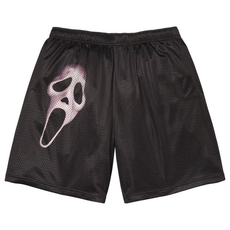 815698 Supreme Ghostface Mesh Short Black S