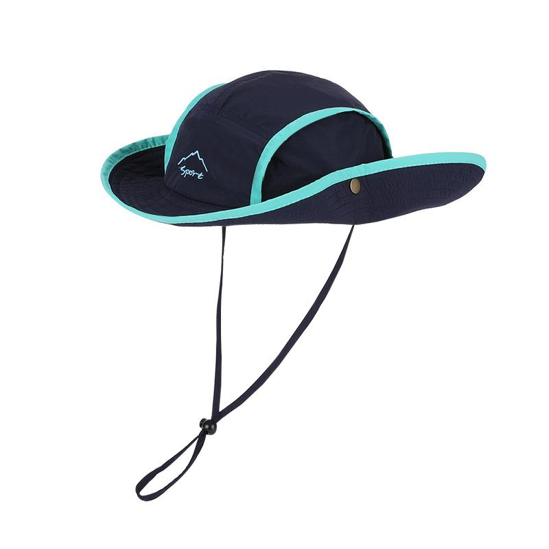 

Children s hat summer travel sun hat quick drying waterproof big brim bucket hat boy outdoor mountaineering sun hat