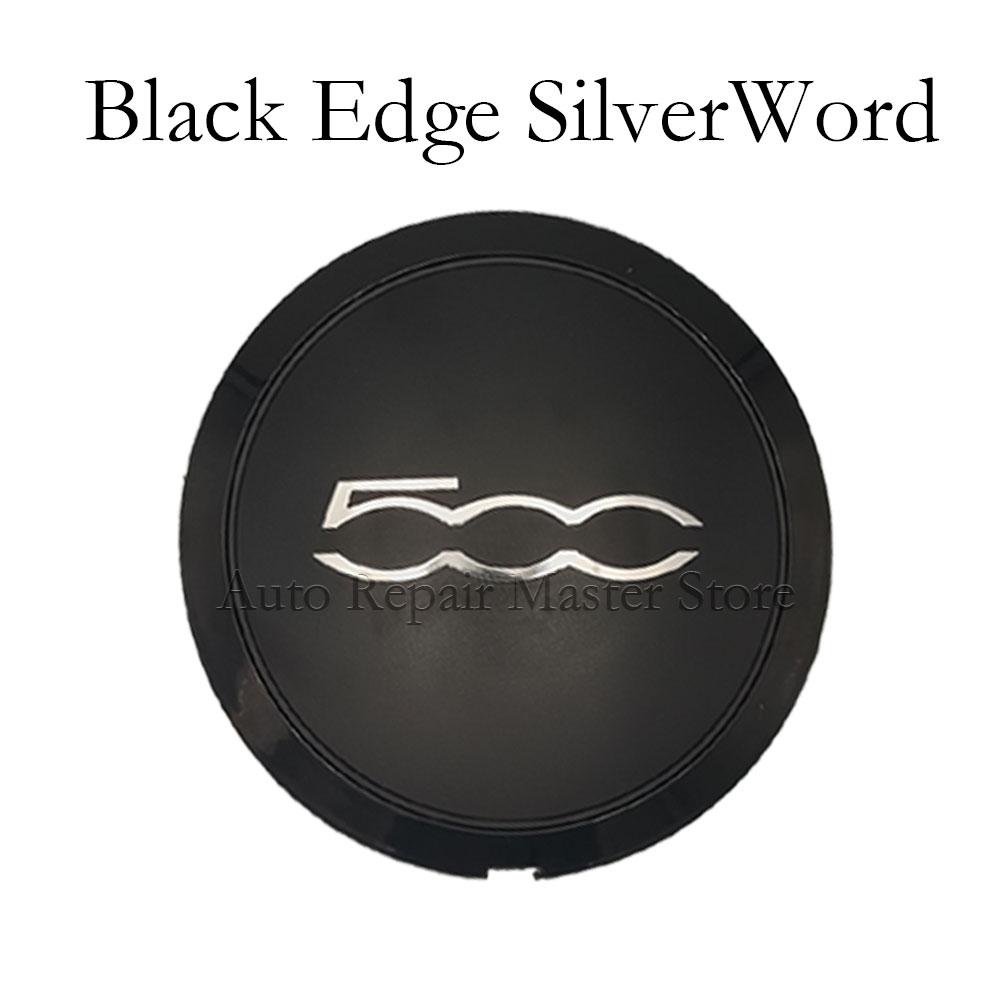 For Fiat 500 133mm Hubcap Wheels Centre Hub Caps 68078421AC 68078419AC 51884863 Silver/Red Dust Cover