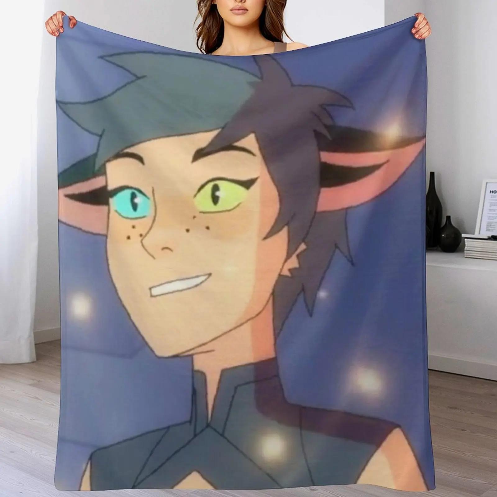 

Happy Catra Throw Blanket Long Lasting Soft Plush Blanket for Daily Use 102x76cm(40x30in)
