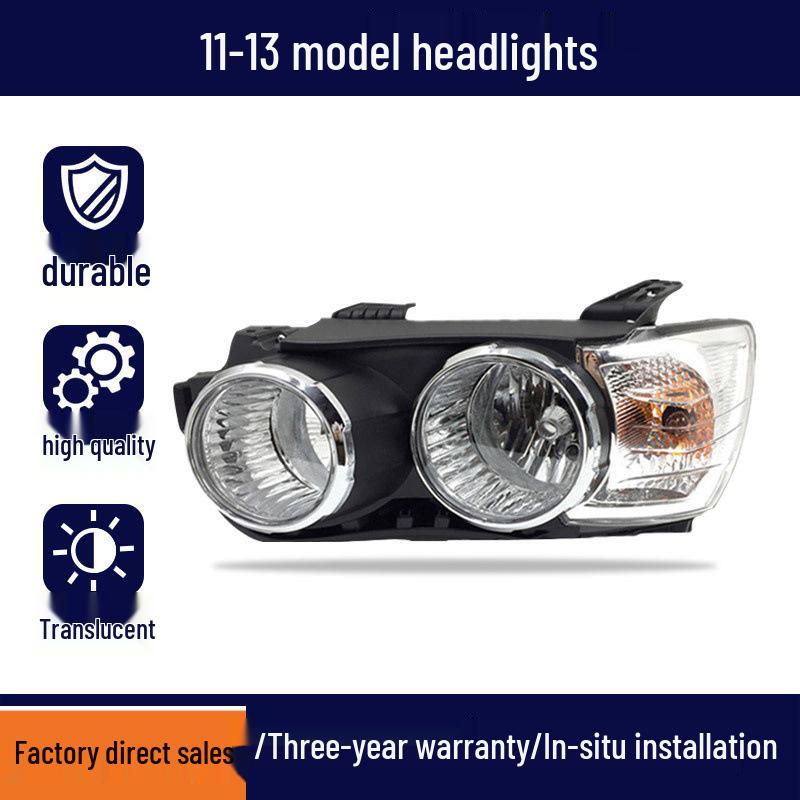 Compatible with 2011-2015 Chevrolet Aveo Front Headlight Cover Assembly