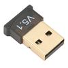 USB BT Adapter ABS Black V5.1 Version Drive Free Wide Coverage Portable Wireless BT 5.1 Adapter for Home Business