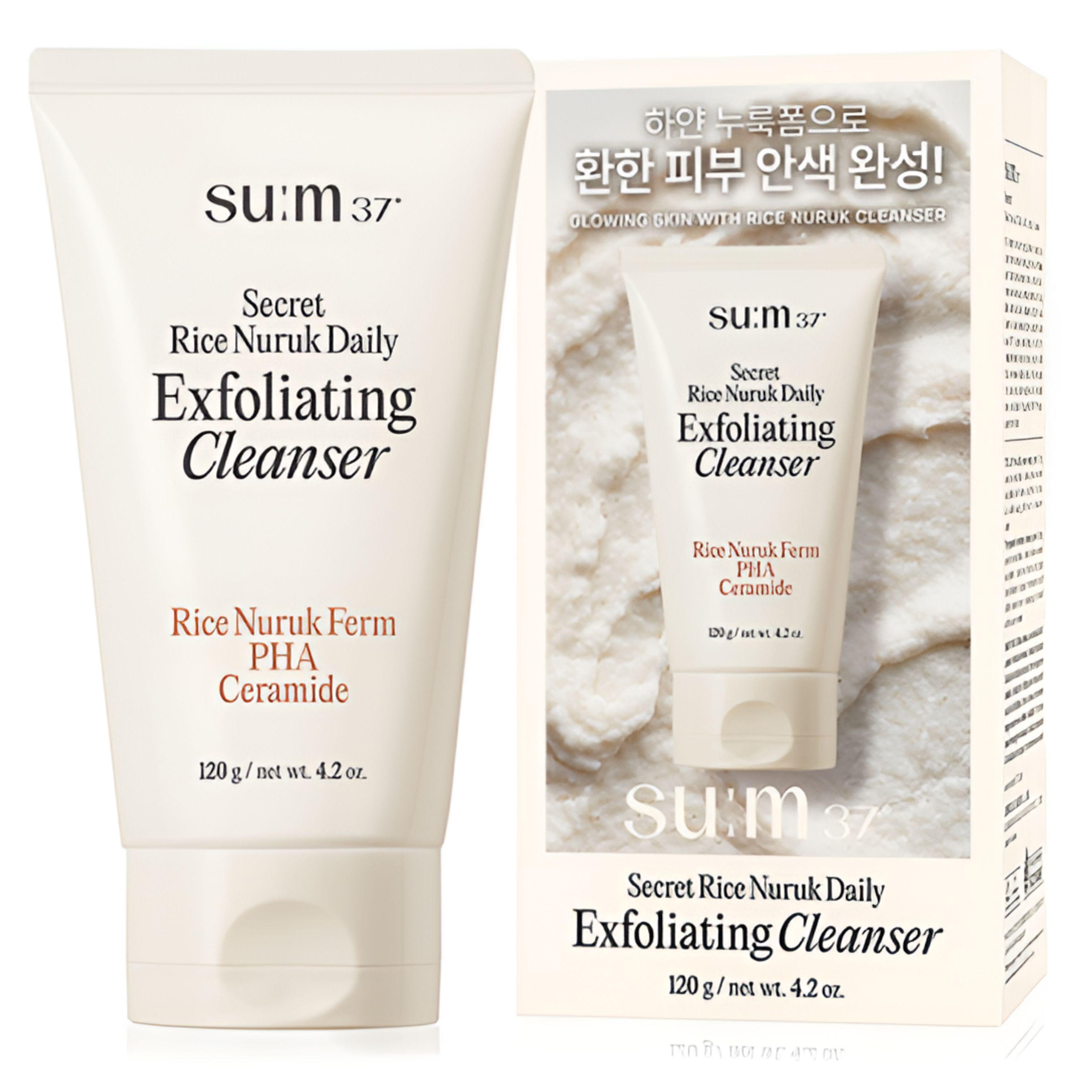 SU:M37 Secret Rice Nuruk Peeling to Foam Cleanser 120g