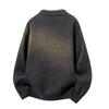 Loose Stand-up Collar Fake Two-piece Sweater Men's Sweater Men's Cardigan Men's Coat Men's Sweater