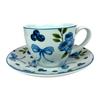 Filiżanka ze spodkiem porcelanowa aria 300 ml bogucice
