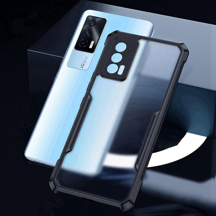 Acrylic Shockproof Armor Silicone Case For Vivo V23 V21 Y21 Y53S Y33 Y20 Y11S Y72 5G V27 V29 Y19S Y27 Y18 Y28 Y04 Y29 Y39 Y38 Y21D V60 Lite Back Cover