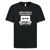 Home Taping Is Killing Music T Shirt 1108 Retro Black Unisex Graphic Tee