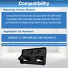 Car Front Bumper License Plate Bracket Frame Mounting Holder For Chevrolet Silverado 2500 3500 HD 2024-2025 85650573 GM1068256