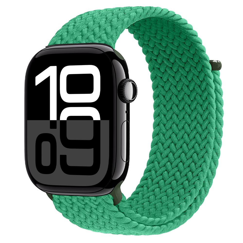 Braided Strap For Apple Watch 10 11 Bands 46mm 45mm Ultra2 49mm 44mm 40 41mm 42mm Correa Bracelet iWatch Series 9 8 7 3 5 4 Se 6