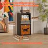 Vintage Book Rack Heavy-Duty Storage Shelf Book Shelves Bookshelf Storage Multifunctional Home Organizer Library Furniture