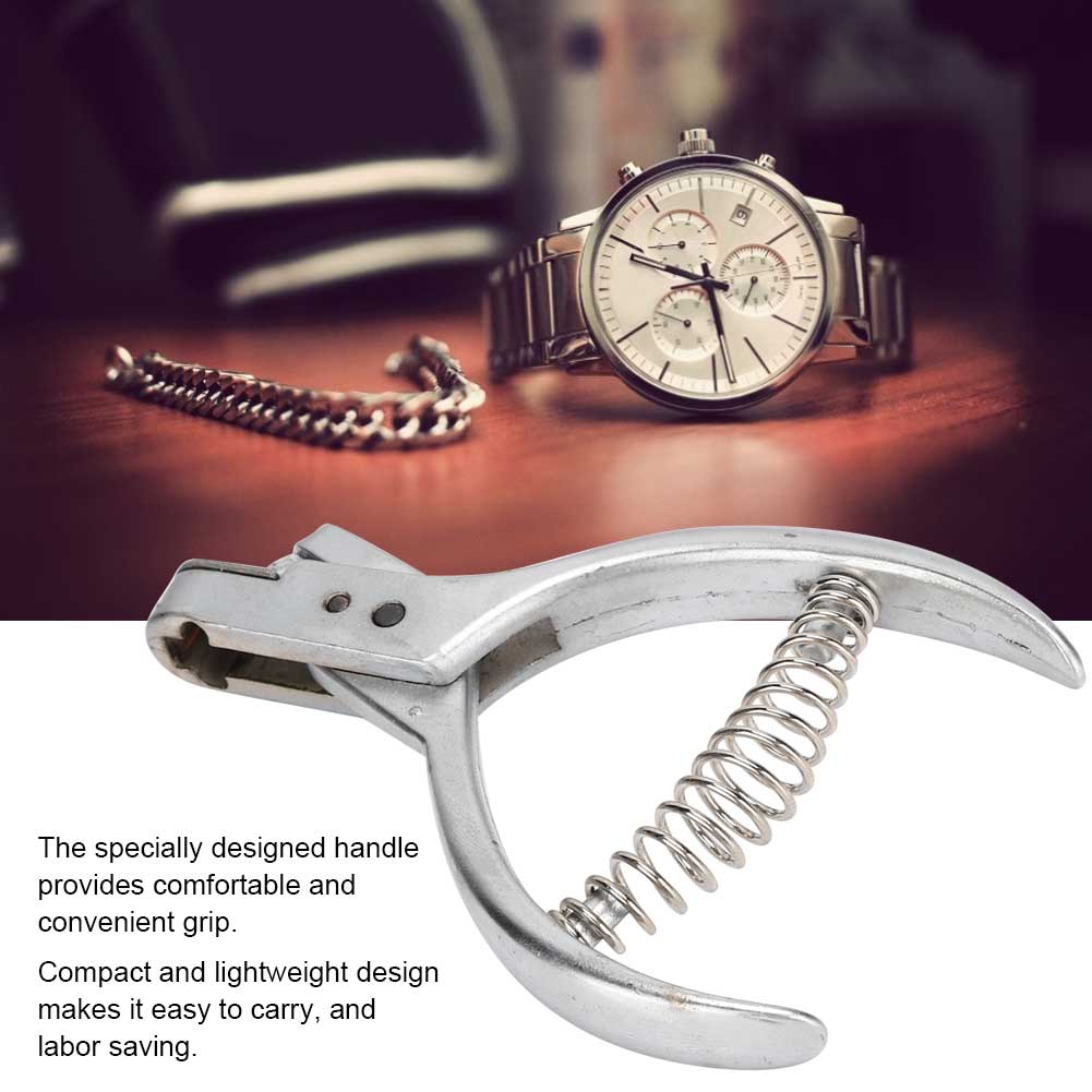Clește de tăiere a curelei de ceas, instrument de crestare a perforatorului, accesorii de reparare a ceasurilor