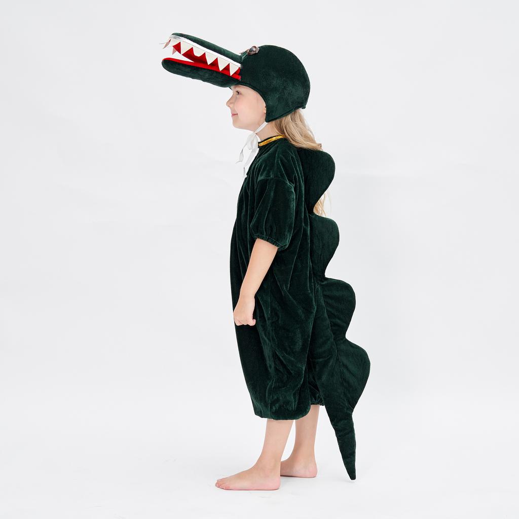 Boys and Girls Cos Crocodile Performance Costumes, Children's Animal Crocodile Performance Costumes