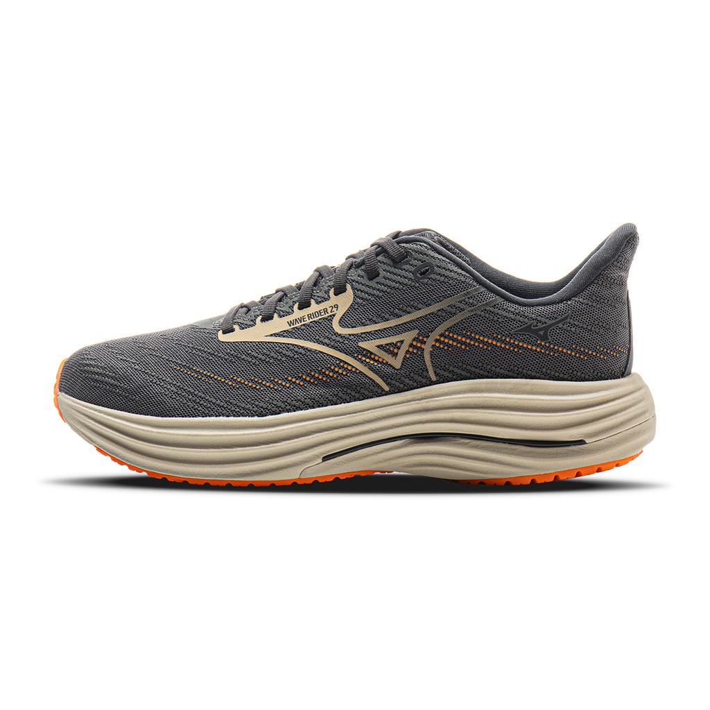 Mizuno Wave Rider 29 Sand Orange Men Sneakers Grey J1GC250310