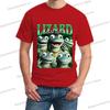 2025 Lizard Lizard Lizard Meme T Shirt Men Women Hippie Vintage Short Sleeve Tees Y2K Funny Design Casual Unisex Tshirts