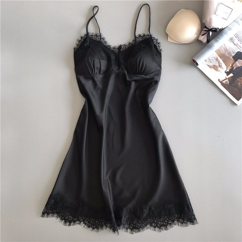 Women's New Ladies Summer Sexy Pajamas Strap Nightwear
