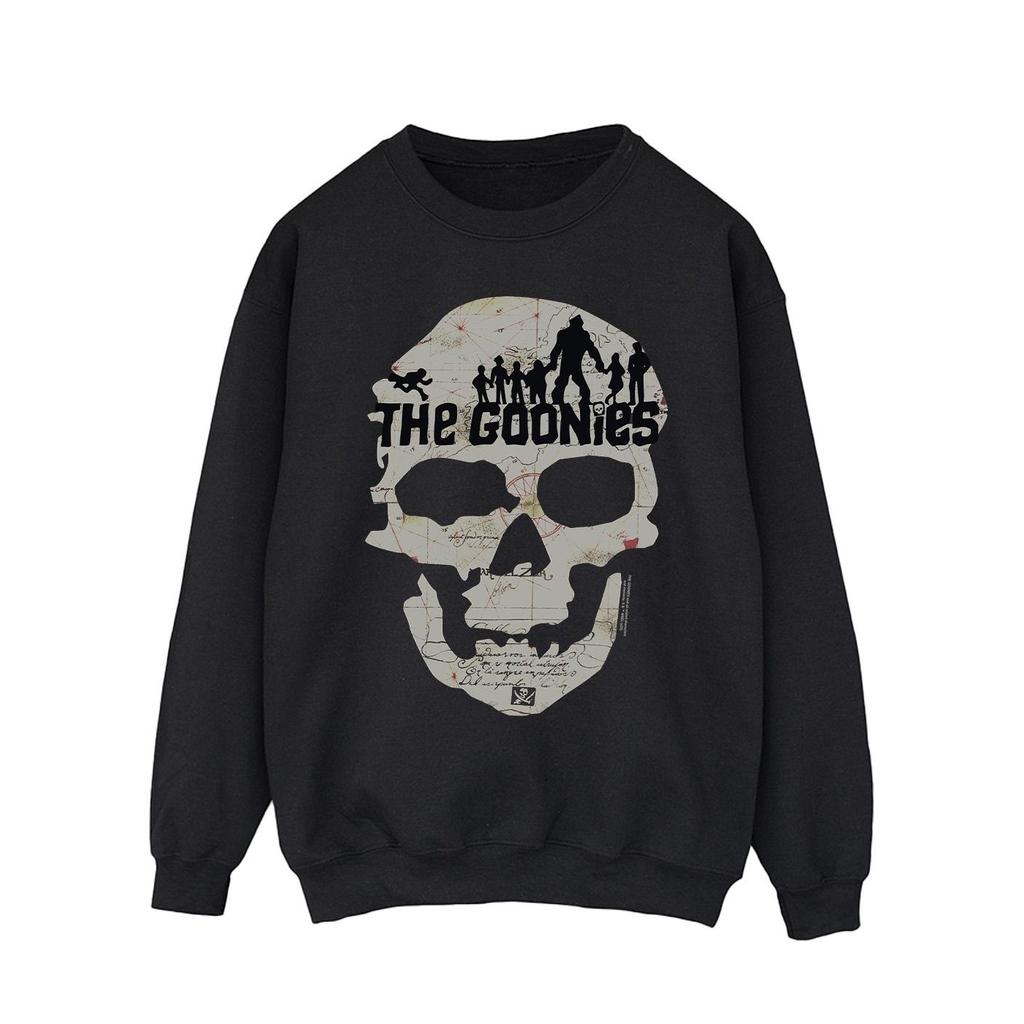 The Goonies Mens Map Skull Sweatshirt