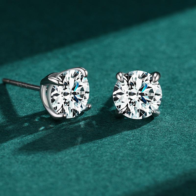 Tancise 925 Sterling Silver Zircon Earrings Drop Earrings For Women Wedding Party Gifts