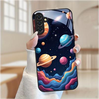 SimplicityTrend Squisita lusso Custodia per Telefono di Fascia Alta Custodia in Vetro per Samsung Galaxy S26 S25 S24 S23 S22 S21 FE,Ultra,Plus