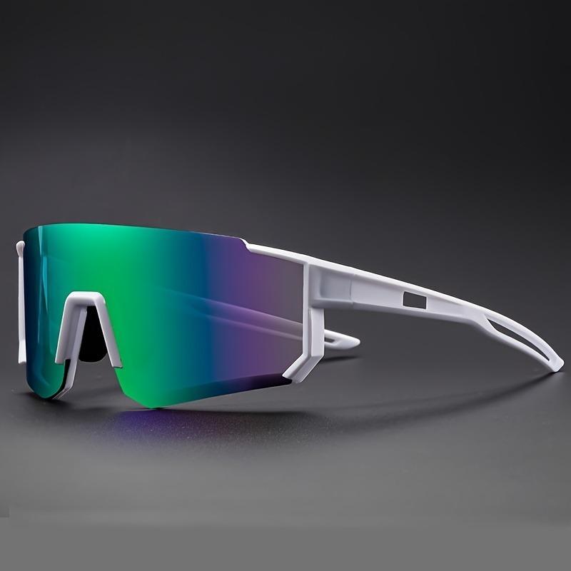 

1 Pair of Large Frame Colored Glasses Fashionable Glasses for Men and Women