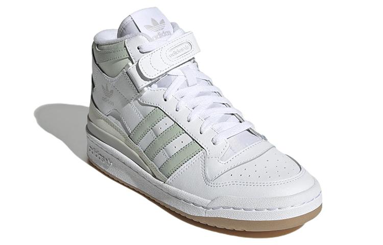 Forum Wmns Adidas Originals Mid 'White Linen Green' Femme GX4578