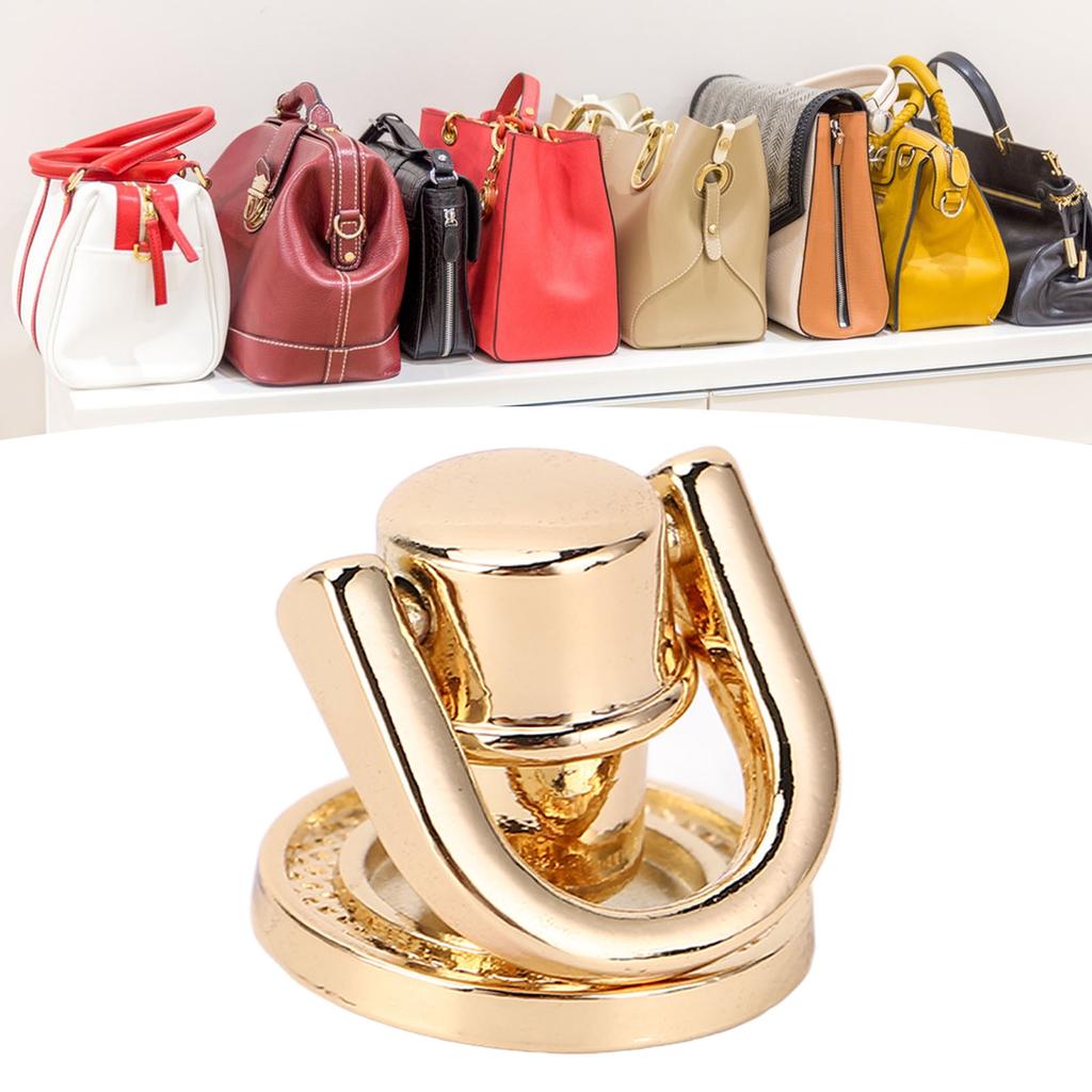 20 Pcs D   Rivet Zinc Alloy Iron   Hd Button Rotatable D   Stud Screw for Handbag Backpack Pet Collar