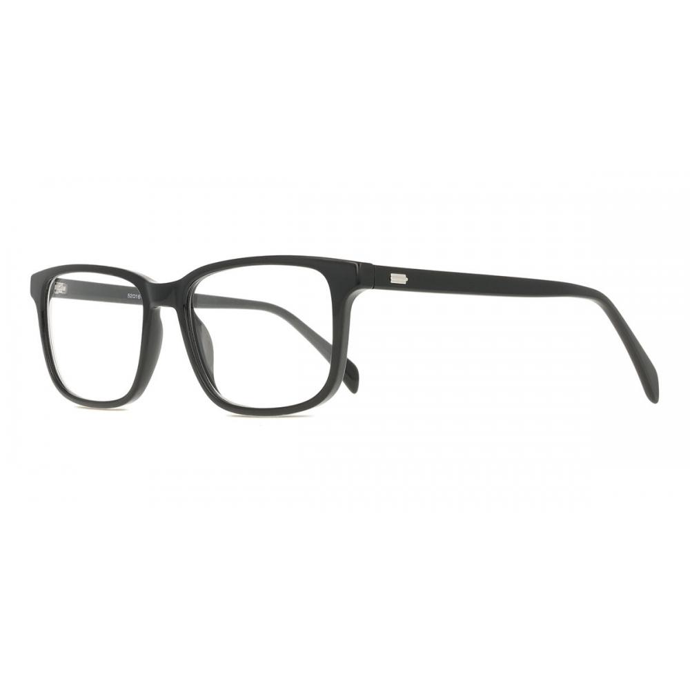 Full Rim Square Black Smartbuy Collection Noam Cp110 Fashion Unisex Eyeglasses
