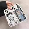 Funda de Cuero para Teléfono Justin B-Bieber Cantante Para IPhone 16 15 14 16E 13 12 11 Pro Max Plus