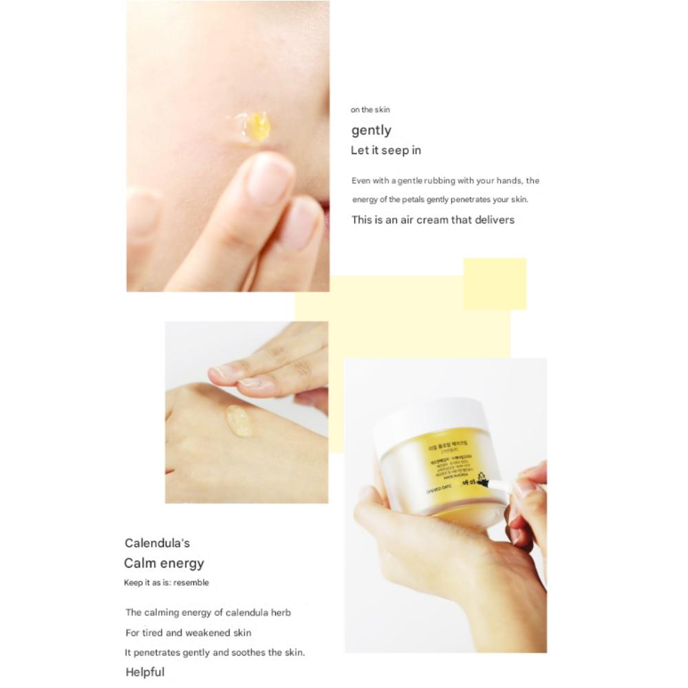 NACIFIC Real Floral Calendula Air Cream (100ml)