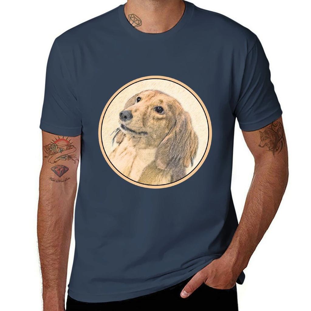 Dachshund (Longhaired) T-Shirt Performance Dry Fit T-Shirt
