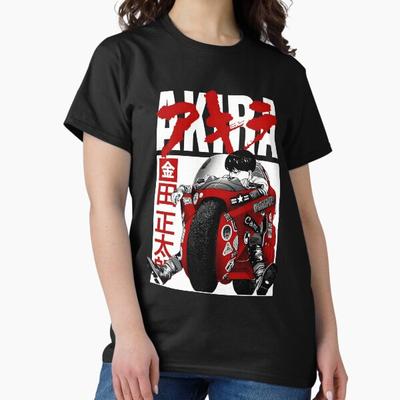Anime Akira Grafické tričko 100% bavlna Oversized unisex tričko Unisex s krátkým rukávem O-výstřih Dámská móda Prodej Populární Streetwear
