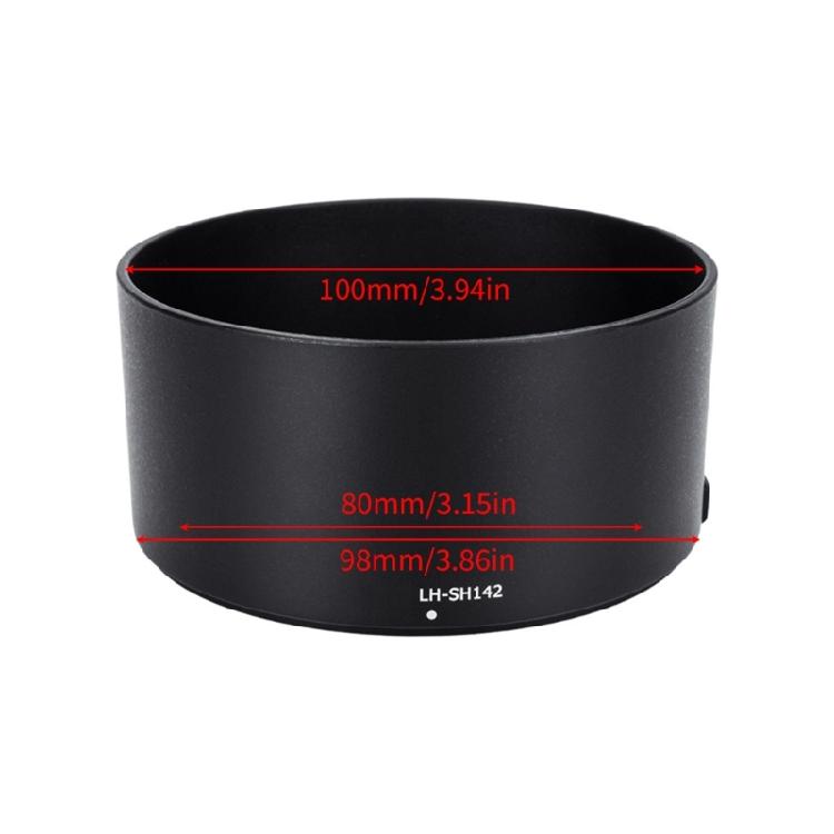 ALC-SH142 Gegenlichtblende mit 77-mm-Bajonettanschluss für FE 85 mm 1.4 (SEL85F14GM) Gegenlichtblende für Kameraobjektive, spezieller Sonnenschutz