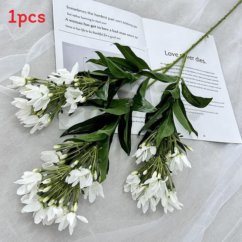 Artificial Jasmine Wedding Flower Bouquet For Bridal Decor Photography Prop Use
