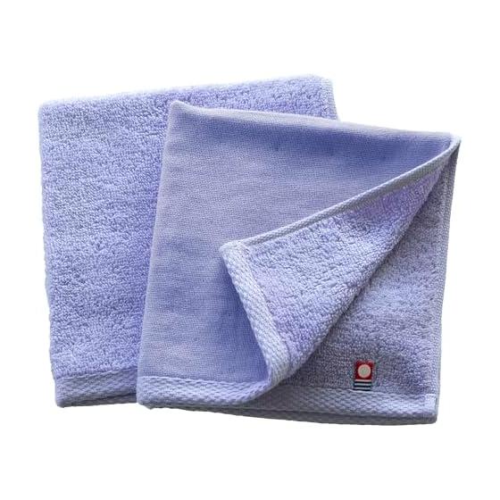 Imabari Towel Quick Dry Room Dry Towel Hand Towel 34x35cm 100% Cotton Gauze Pile Lightweight Absorbent Quick Dry Compact Made in Japan Imabari Towel