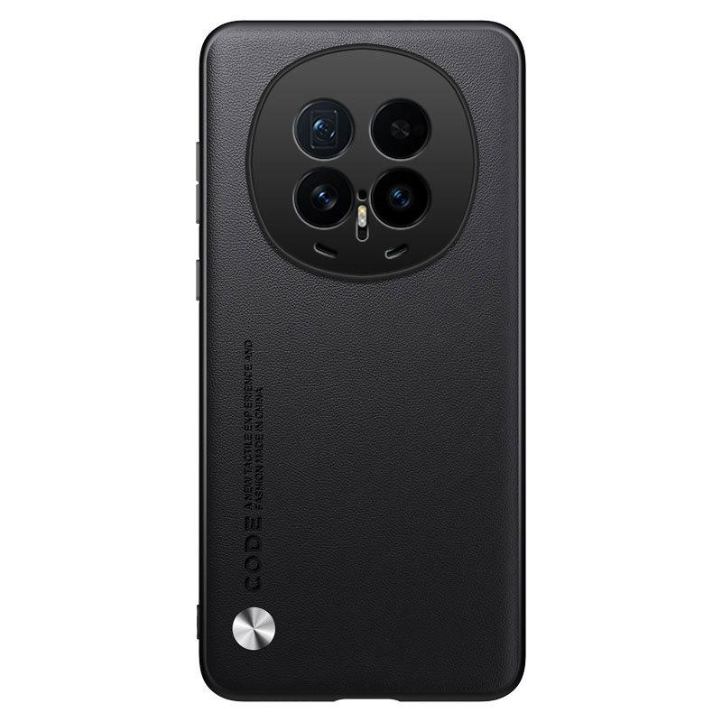 Applicable to Huawei Honor Magic8Pro plain leather mobile phone case Honor X60Pro anti-drop Honor X9C protective case