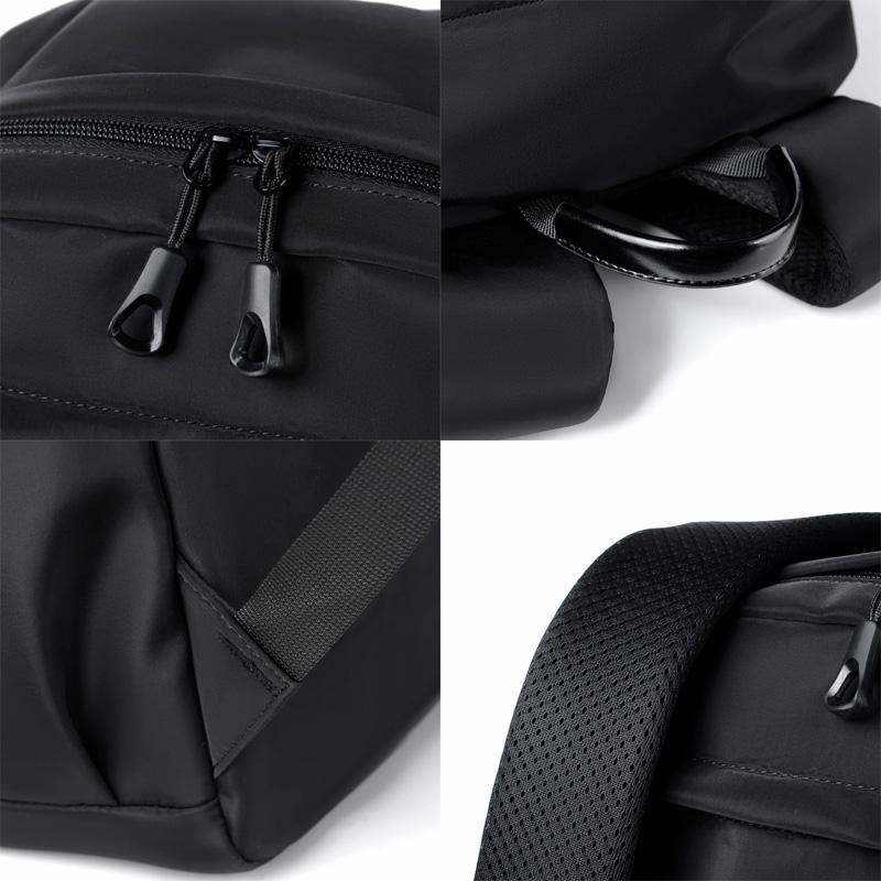 Men's Fashionable Large Capacity Simple Casual Business Backpack, Durable Oxford Neutral Style Lightweight Travel Backpack