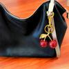 Cherry Bag Charms - Adorable Key Chains Women Cute for Handbags & Car Keys