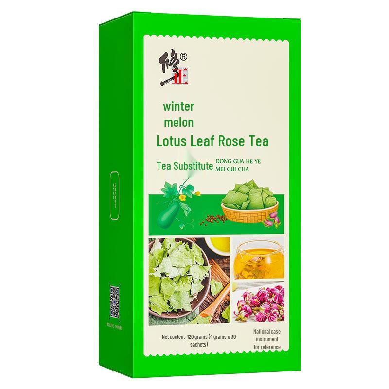 Winter Melon Lotus Leaf Rose Herbal Tea