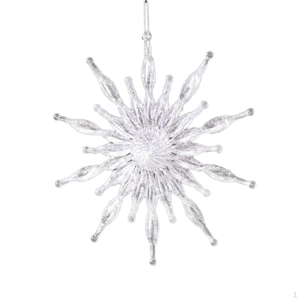 Christmas Snowflakes Ornaments Decoration Multipurpose Craft Three dimensional Snowflake