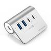 10 Gbps USB 3.2 stotelė, Type-C skirstytuvas, PD60W įkrovimo adapteris, 4 prievadų jungiklis PC nešiojamojo kompiuterio priedams