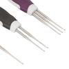 6pcs 0.75mm Dreadlocks Crochet Hook Tool for Hair Weaving 1 2 3 Hooks Dreadlock Interlocking Tool