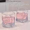 200Ml Butterfly Crystal Glasscup Ins Transparent Beer Juice Milk Glass New Home Exquisite Irregular Whiskey Decorative Glass