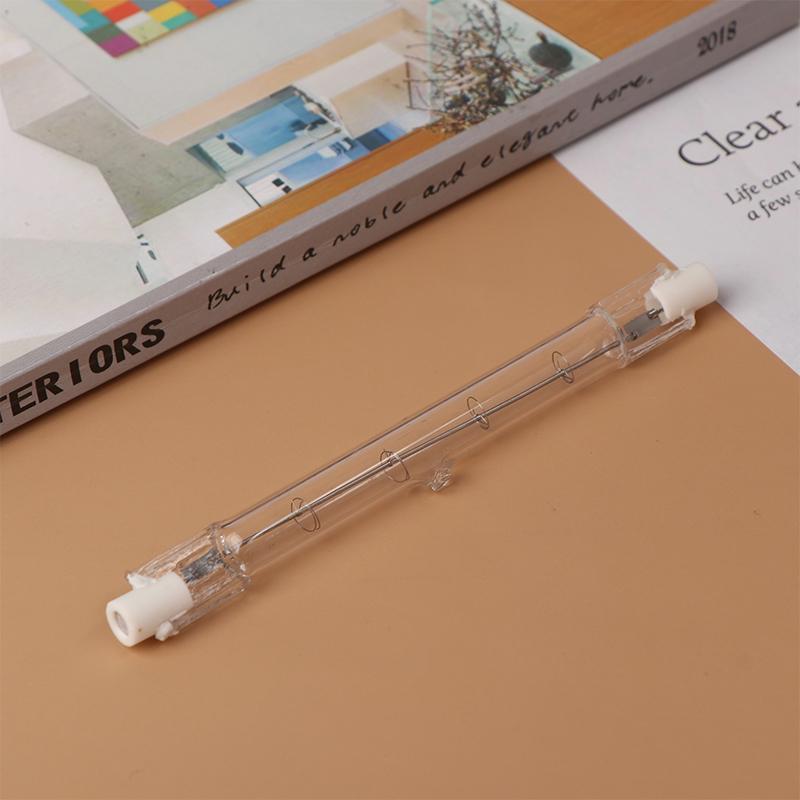 1 lámpara halógena de 100/200/300 W, 118 mm, doble extremo, lineal, R7S