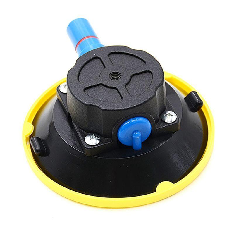 3X 4.5Inch 125Mm Concave Vacuum Cup Heavy Duty Hand Pump Suction Cup With M6 Threaded Stud For Cars-AU62